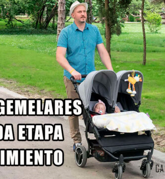 Carros gemelares para cada etapa del crecimiento